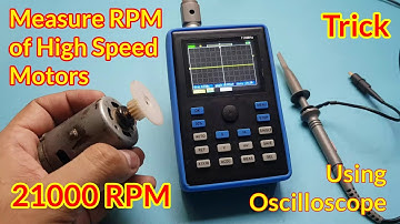 How to Measure RPM Using Oscilloscope
