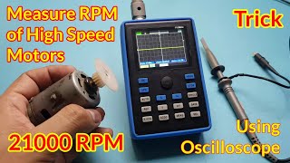 How to Measure RPM Using Oscilloscope