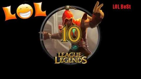 LOL BeSt 5: top 10 pha lee sin hack não