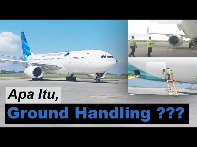 Apa Itu Ground Handling ??? Pesawat Garuda Indonesia Wide Body [Sobat Aviasi] #fyp #shorts class=