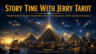 Story Time with Jerry Part 1. Hidden History, Ancient Civilations, Human Awakening, Tarot Insight