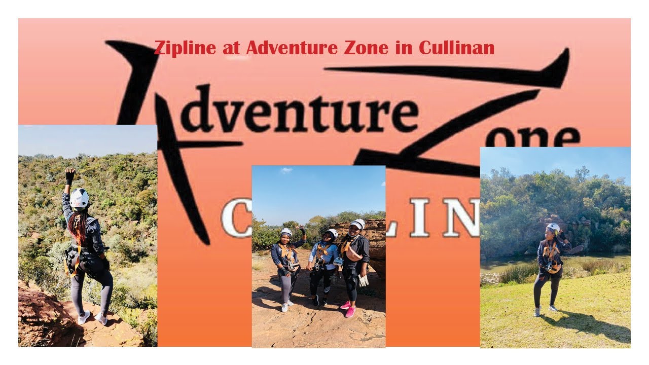 Zipline in Cullinan at Adventure Zone YouTube