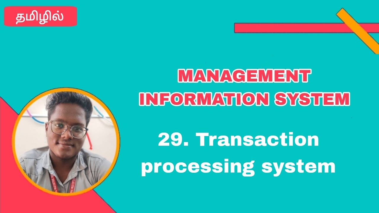 Transaction processing system | MIS | Management Information system ...