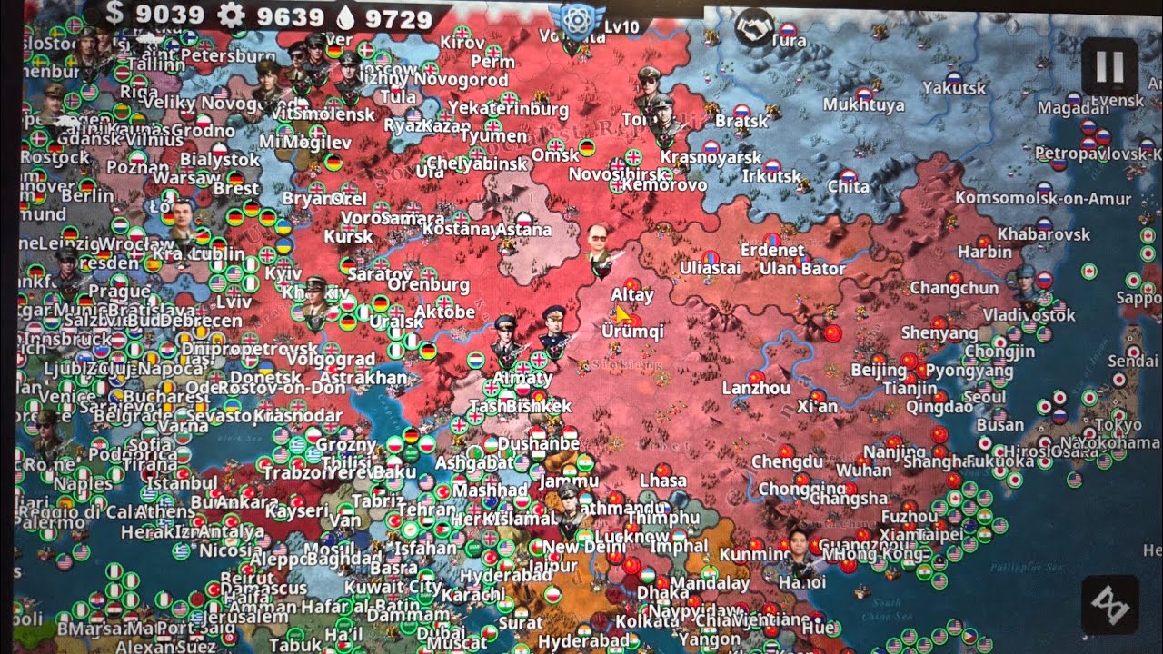 World conqueror 4 nuclear war mod United Kingdom modern war
