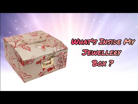 What's inside my jewelry Box||jewelry Box || kavya Doll world 😘