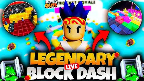 🔴LIVE - I Broke The BLOCK DASH ENDLESS World Record! (2,000+ WAVES)