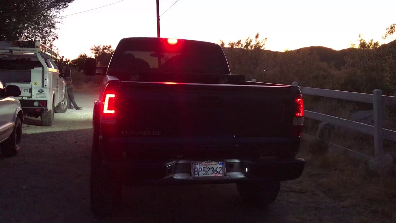 Akkon lights 2000 Silverado YouTube