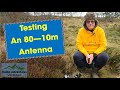 Ham Radio Adventures 22: Testing a doublet antenna 80-10m