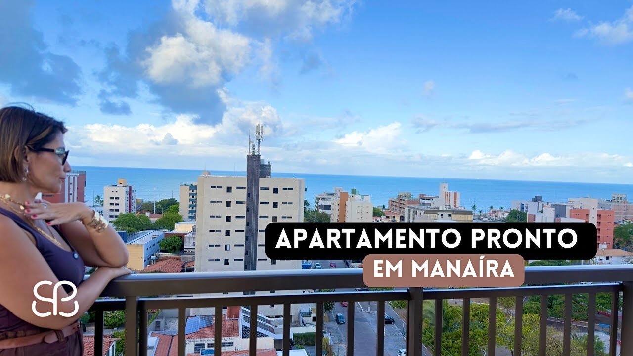Apartamento pronto com 3 quartos apenas 300m da praia em Manaíra João Pessoa - PB 