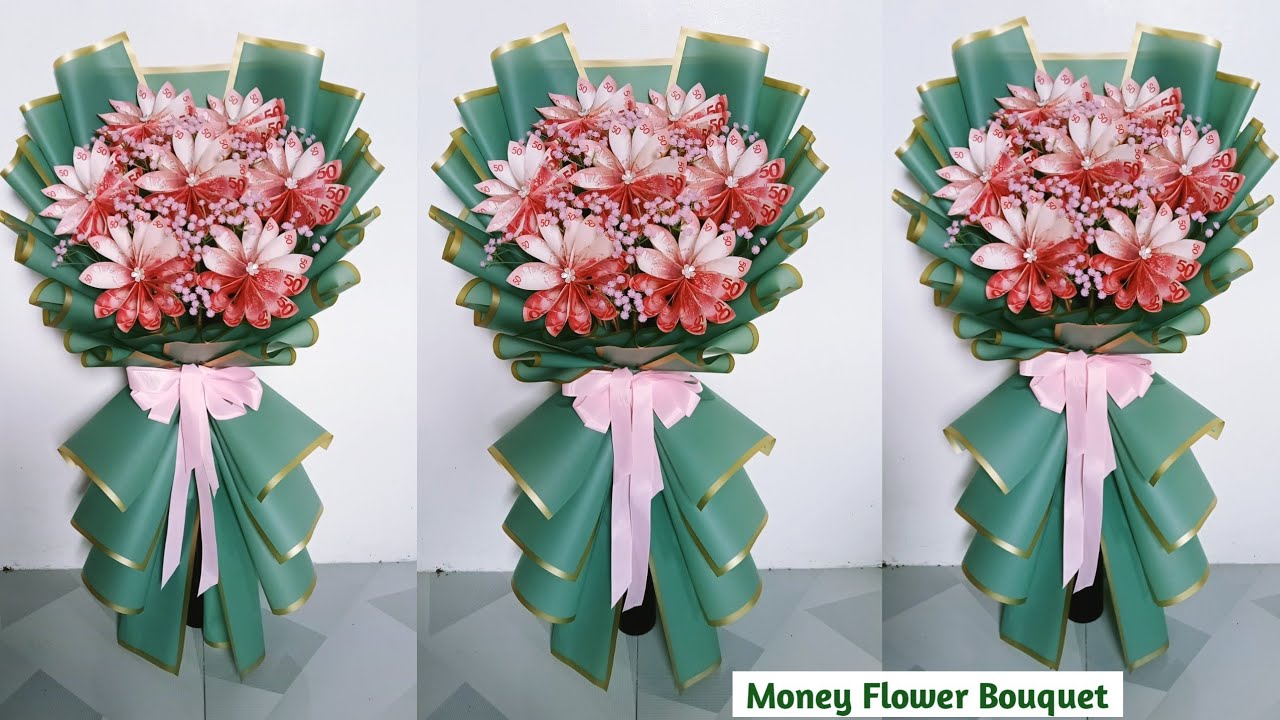 how-to-make-money-flower-bouquet-moneybouquet-moneyflower-diybouquet