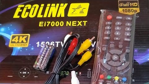 Echo link I7000 New update of receiver 1506 wifi