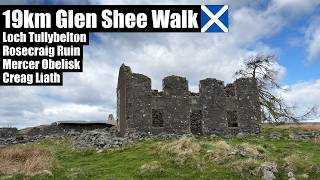 19km Glen Shee Hike - Creag Liath, Rosecraig Ruin & Craig Gibbon Obelisk 🏴󠁧󠁢󠁳󠁣󠁴󠁿