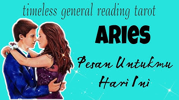 ARIES ❤ Pesan Penting Untukmu  Hari ini ‼️ #timeless