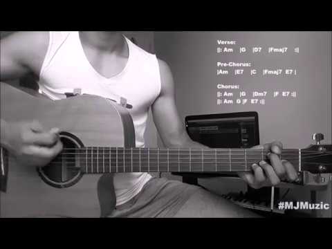 Fall In Line (Christina Aguilera ft. Demi Lovato) || Guitar Chords Tutorial - MJ ||