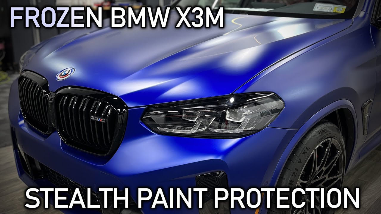 Frozen X3M stealth paint protection film YouTube