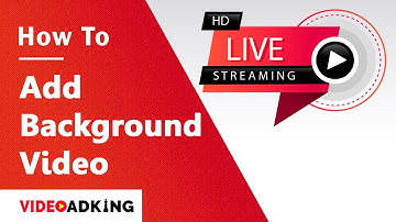 How To Use Background Video In VideoAdKing