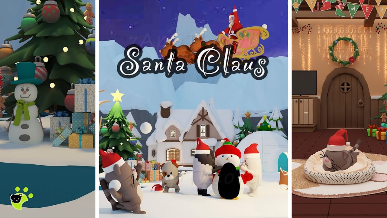Santa Claus Escape Room サンタクロース | GBFinger Studio Walkthrough 脱出ゲーム ...