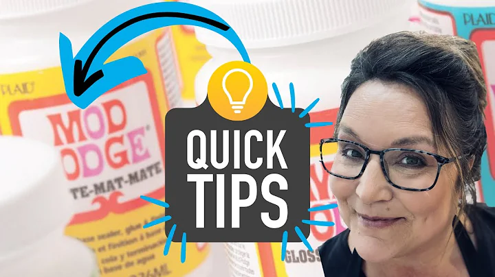 3 Mod Podge tips you don’t want to miss