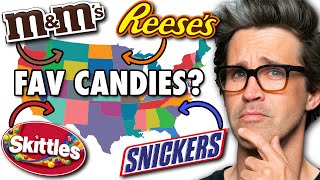 What's The Most Popular Candy In Each State?