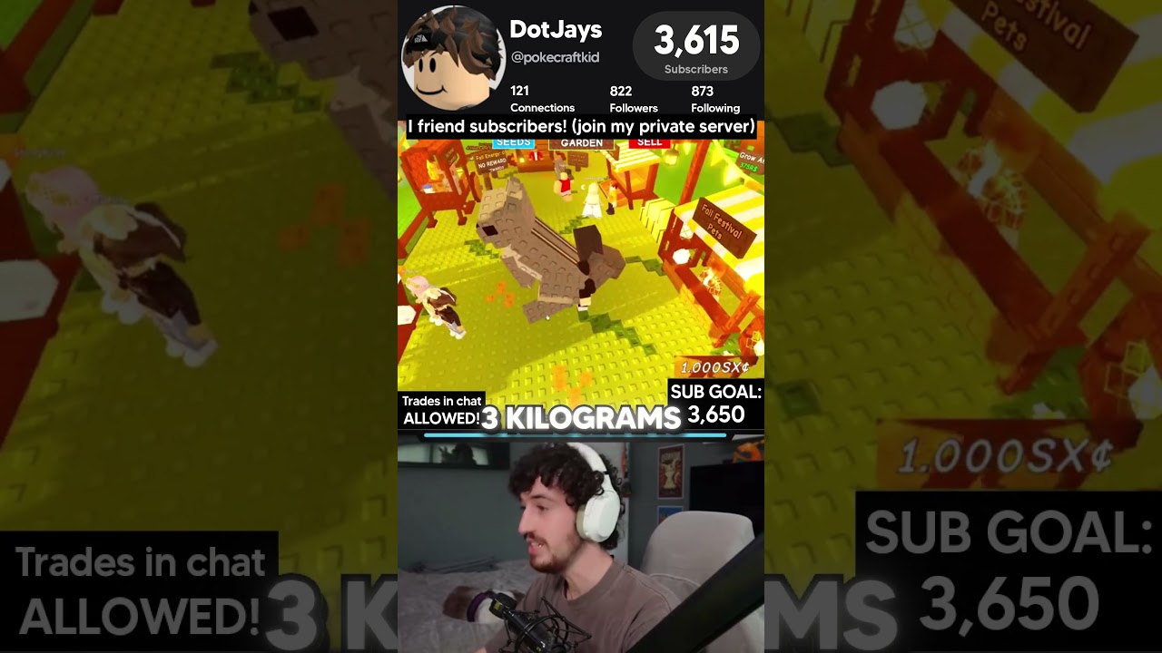 Easily Get HUGE Pets Using this Method in #growagarden #roblox #clips