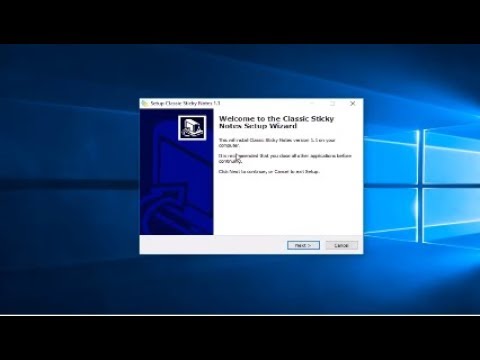 How To Restore Classic Sticky Notes In Windows 10 hqdefault