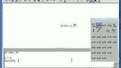 OpenOffice.org Math