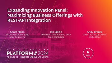 Scale Computing Platform 2024: Expanding Innovation: Maximizing Business Offerings with REST-APIs