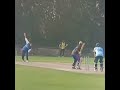 You Miss and I Hit.. Clean bowled from leg side. Jaha se jagah doge, waha se ghus jayenge. #cricket