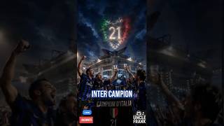 INTER CAMPION 🖤💙 21° SCUDETTO | Inter-Parma decisiva