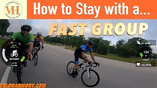 How to Stay with a Fast Group   572022