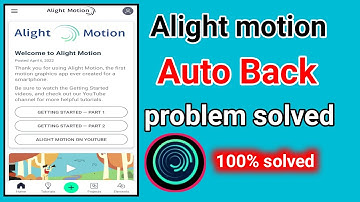 How to solve alight motion Auto back problem | alight motion crash. Alight motion keep stopping