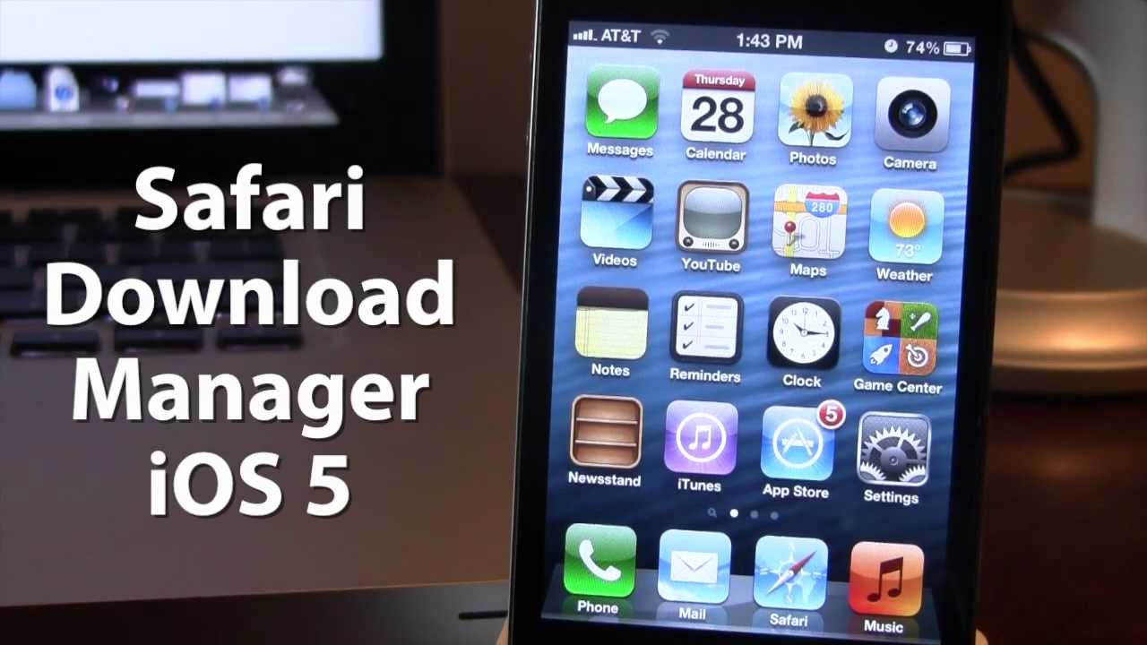 Safari Download Manager iOS 5 Download Files On iPhone