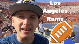 Los Angeles Rams Game (LA Trip Part 1)