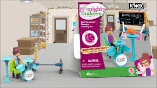 KNEX Mighty Makers Jess Jammin Garage Building Set