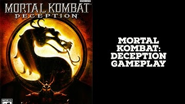 Mortal Kombat: Deception Gameplay For PS2 (The Game Where Sub-Zero Dressed Up Like Shredder)