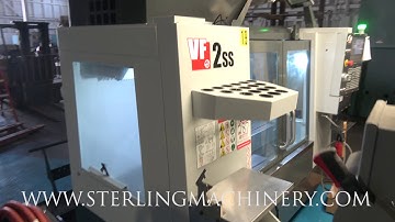 2017 HAAS VF-2SS CNC VERTICAL MACHINING CENTER, 4TH AXIS READY, 30" X, 16" Y, 20"