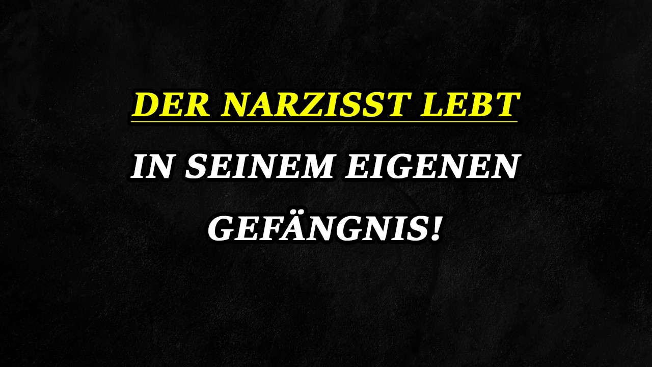 Der tiefste Schmerz des Narzissten ereignet sich von selbst, nicht durch Rache | Narzissmus