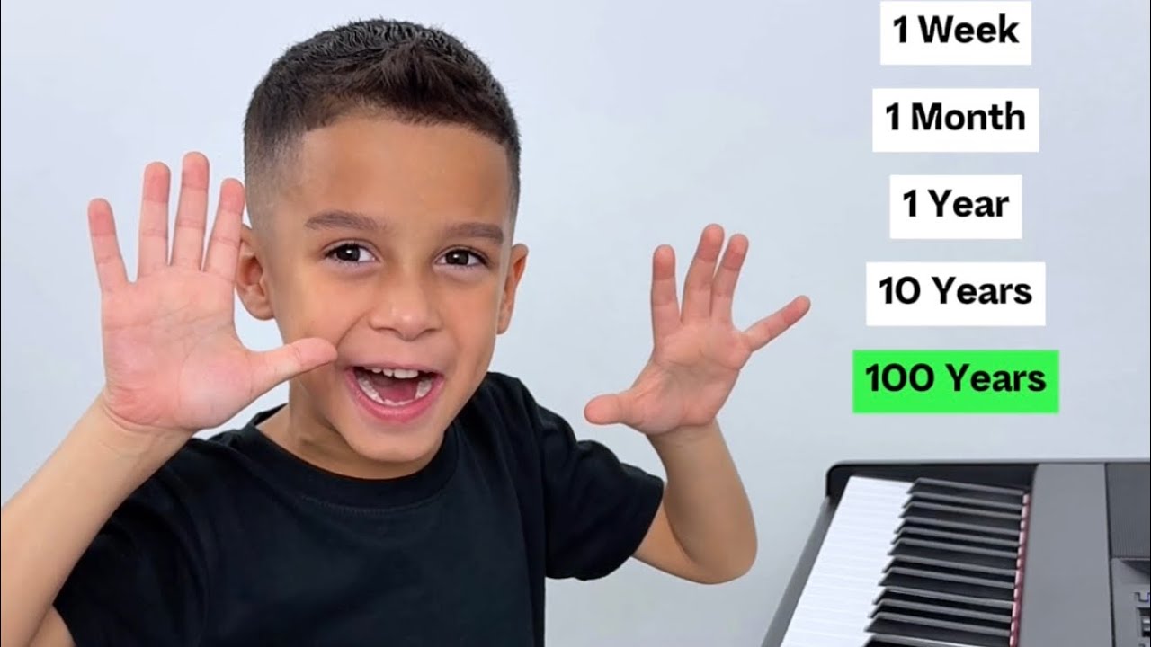 1 Second Vs 100 Years Of Piano... πΉπ - 6 Year Old Jelijah Diaz 1 Second Vs 100 Years Of Piano... πΉπ - 6 Year Old Jelijah Diaz