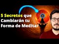 🔥 Cómo lograr la MEDITACIÓN PROFUNDA  🔥 ¿NO puedes Calmar la MENTE? Revisa estos 5 Puntos 🧘‍♂️