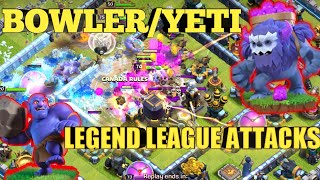 ''BOWLER/YETI'' TH13 Legend League Attack 2020 | Bowler Yeti Attack Strategy. EP5 | Clash of Clans.