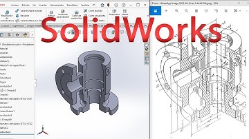 💥Ejercicio de SolidWorks . Curso básico de SolidWorks💥Cad tutorial / SolidWorks tutorial