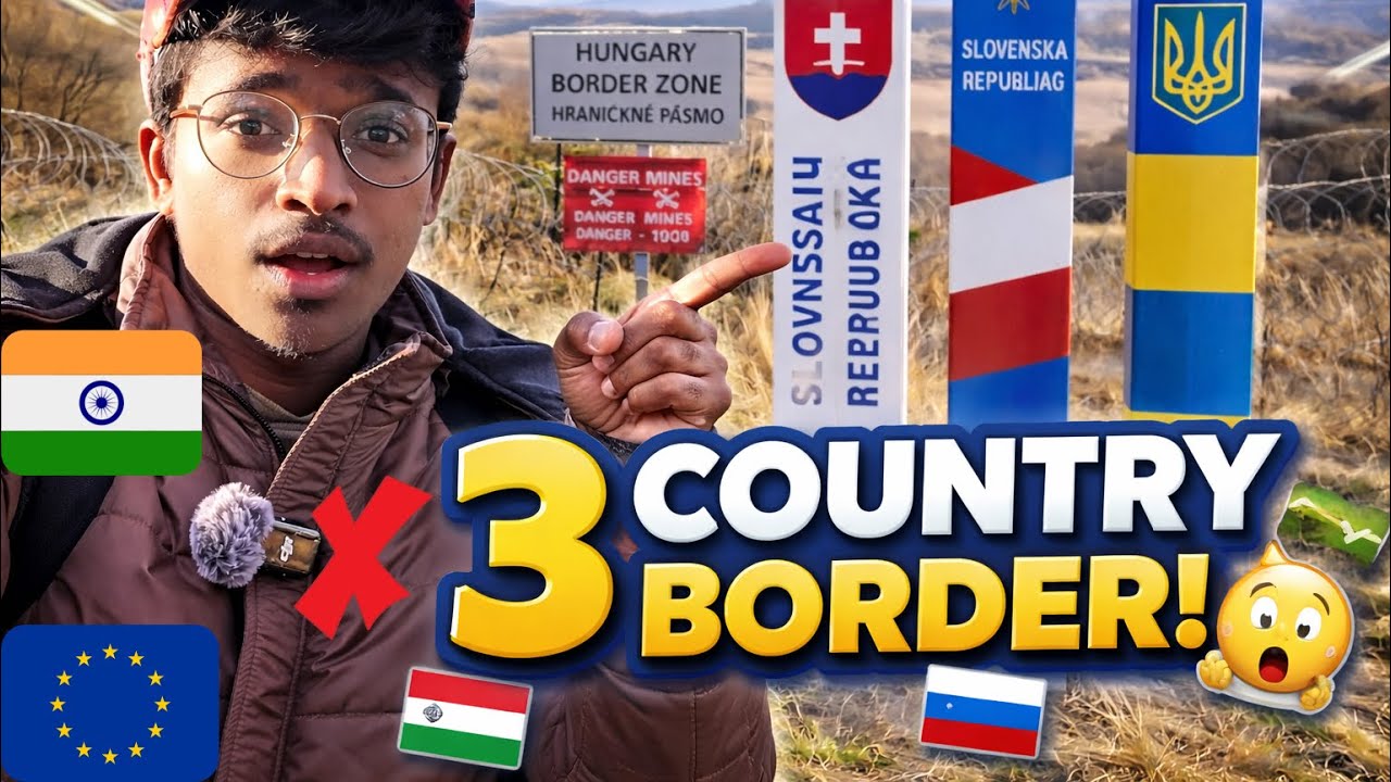 I Crossed 3 European Borders in Minutes! 😱 | Travel Vlog