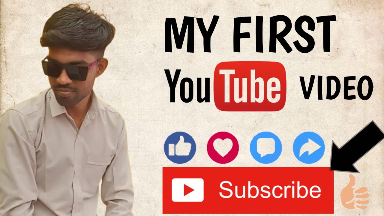 My First YouTube Video || First YouTube Video - YouTube