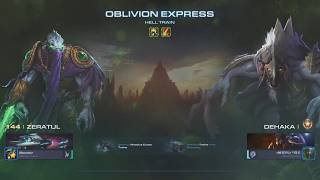 STARCRAFT 2 COOP MUTATION: HELL TRAIN | ZERATUL & DEHAKA | @dehakaburger5410