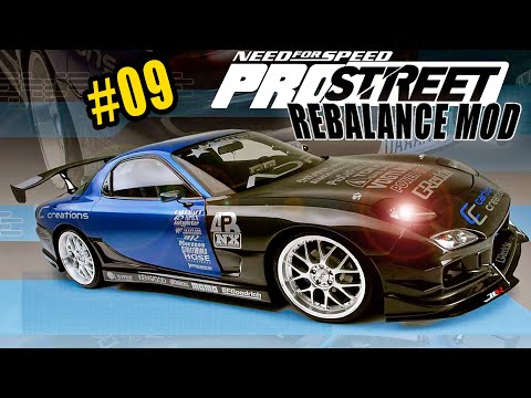 Видео: NFS PROSTREET Rebalance Mod! - Что покажет Porsche Carrera 1973 на кольце? 🤔