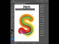 Reel Brush Overlay on Text #logo #illustratortutorial #graphicdesign #vectordesign #art #logodesign