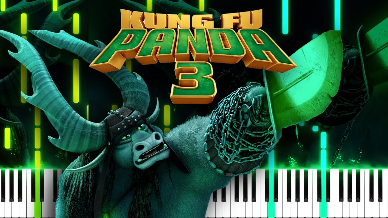 Kai's Theme - Kung Fu Panda 3 | Piano Tutorial [MIDI File] Chords ...