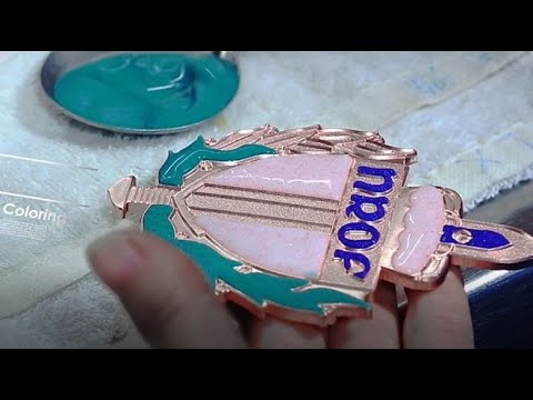 Jin Sheu Presents: The Olympic Lapel Pins made by Jin Sheu
