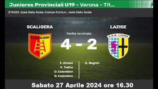 Scaligera- Lazize. Titolo Provinciale Juniores U19 (VR) - Gara 1