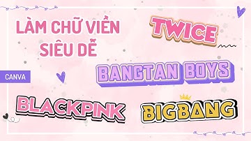 Cách tạo viền chữ trong Canva siêu dễ | DebyQuynh